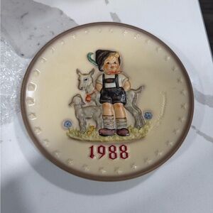 Hummel Annual Plate-Goebel 1988